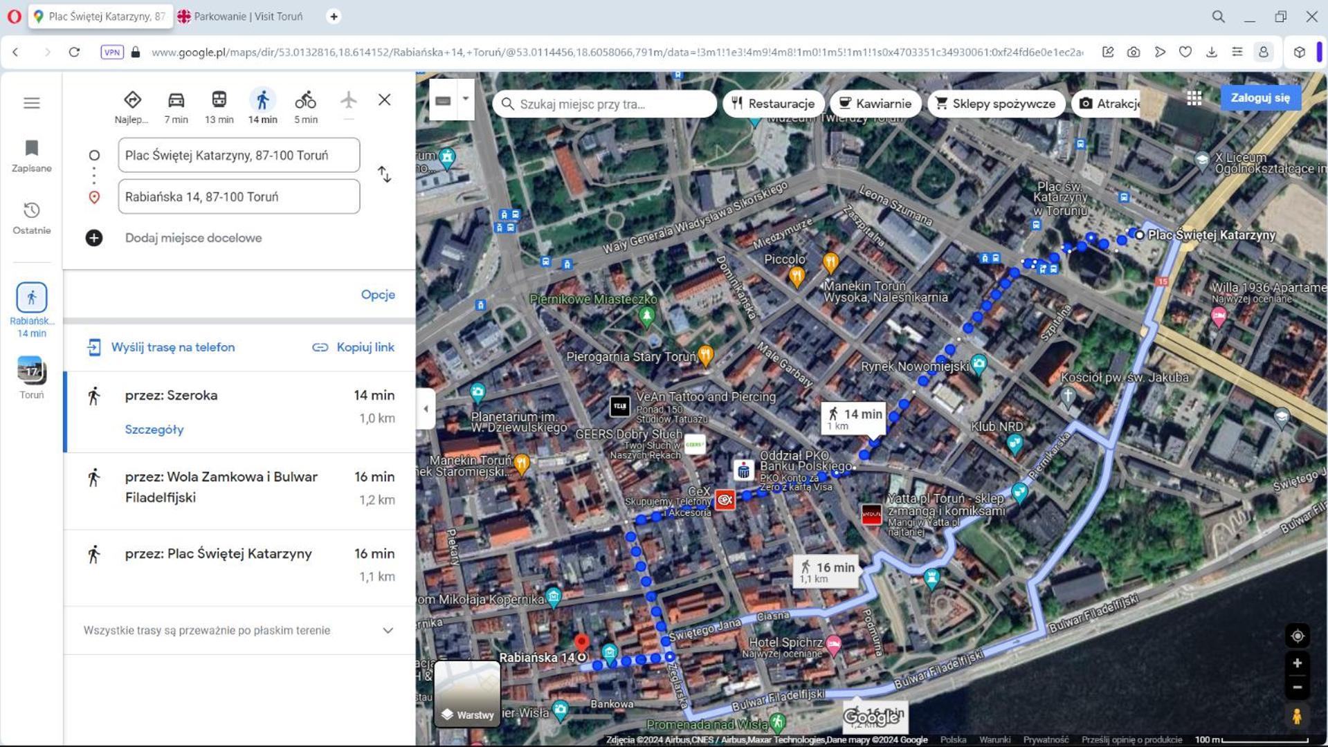 Apartament Rabianska 14 Stary Toruń 外观 照片